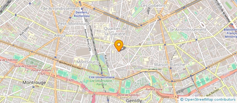 localisation de l'entreprise MONSIEUR JEAN MICHEL PERU  PARIS