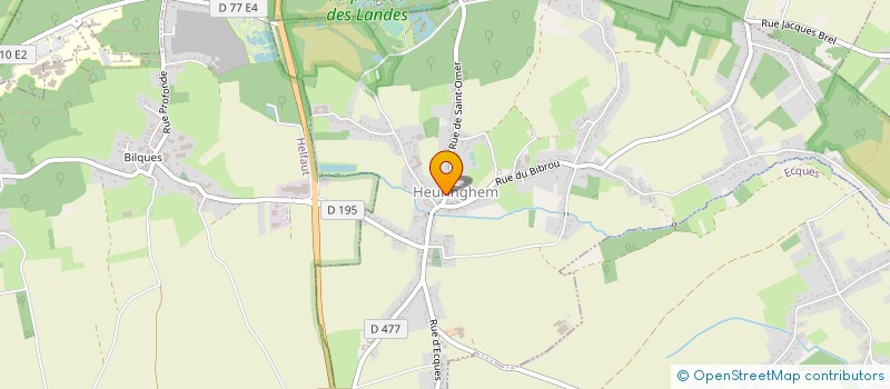localisation de l'entreprise MONSIEUR JEAN-MICHEL PETIT à HEURINGHEM