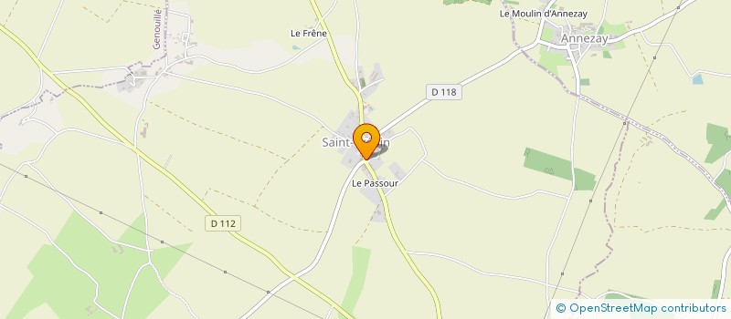 localisation de l'entreprise MONSIEUR JEAN MICHEL PETIT  SAINT-CREPIN