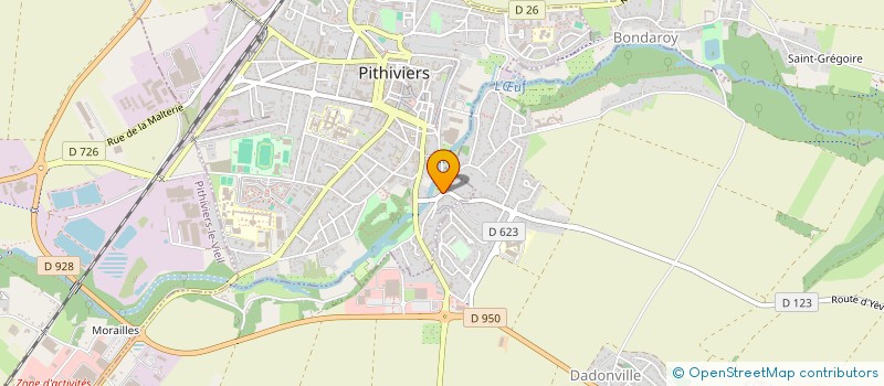 localisation de l'entreprise MONSIEUR JEAN-MICHEL PICARD à PITHIVIERS