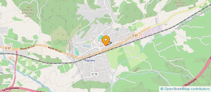 localisation de l'entreprise MONSIEUR JEAN-MICHEL PIERRON  PIGNANS