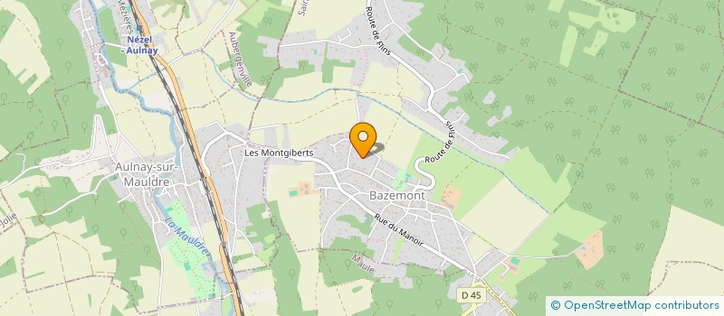 localisation de l'entreprise MONSIEUR JEAN-MICHEL PIROT  BAZEMONT