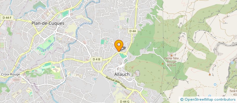 localisation de l'entreprise MONSIEUR JEAN-MICHEL PLA  ALLAUCH