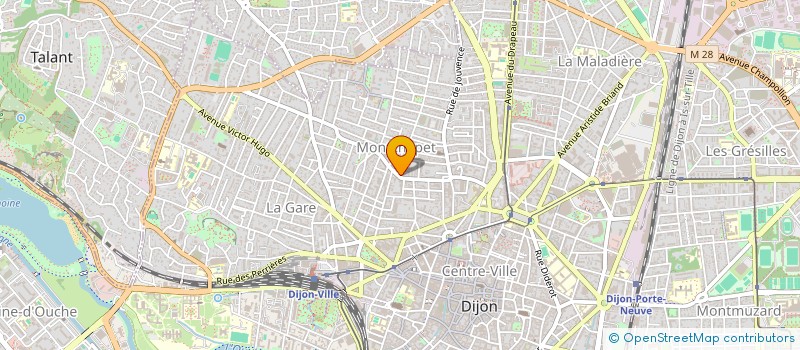 localisation de l'entreprise MONSIEUR JEAN-MICHEL PLUMEL  DIJON