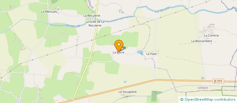 localisation de l'entreprise MONSIEUR JEAN MICHEL POIRIER à SOUDAN