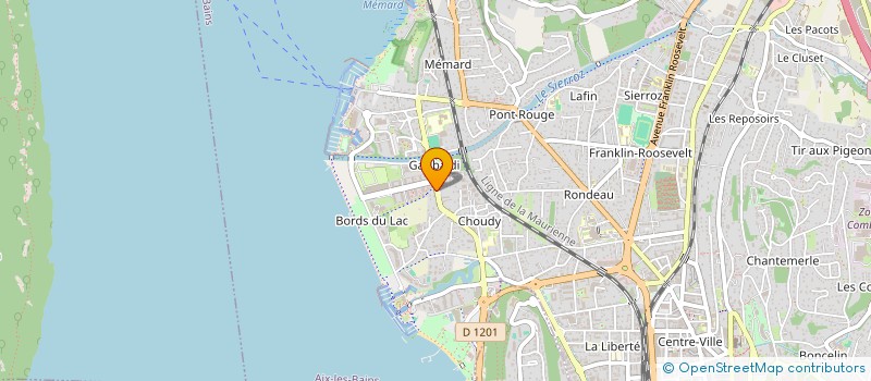 localisation de l'entreprise MONSIEUR JEAN-MICHEL POLLET à AIX-LES-BAINS