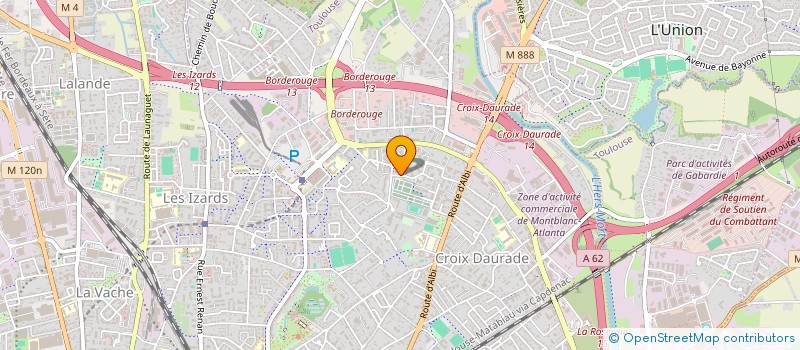 localisation de l'entreprise MONSIEUR JEAN-MICHEL PONS à TOULOUSE
