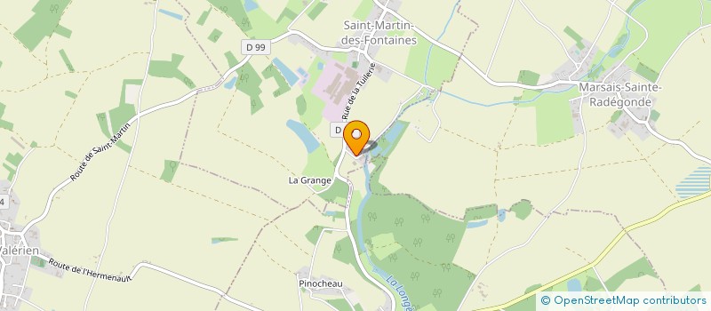localisation de l'entreprise MONSIEUR JEAN-MICHEL PORCHER à SAINT-MARTIN-DES-FONTAINES