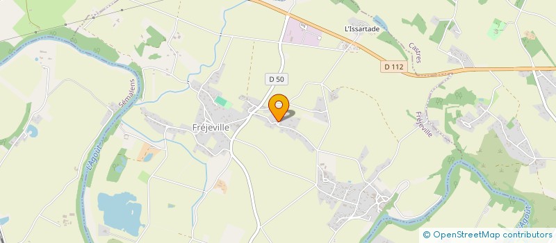 localisation de l'entreprise MONSIEUR JEAN-MICHEL PRAT  CUQ