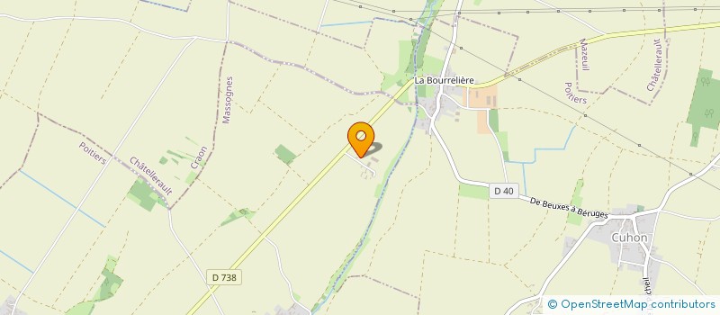 localisation de l'entreprise MONSIEUR JEAN-MICHEL PRIEUR  MASSOGNES