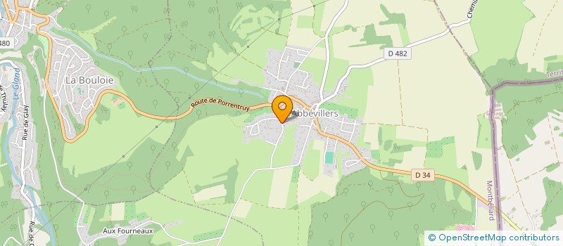 localisation de l'entreprise MONSIEUR JEAN-MICHEL PULIDO  ABBEVILLERS