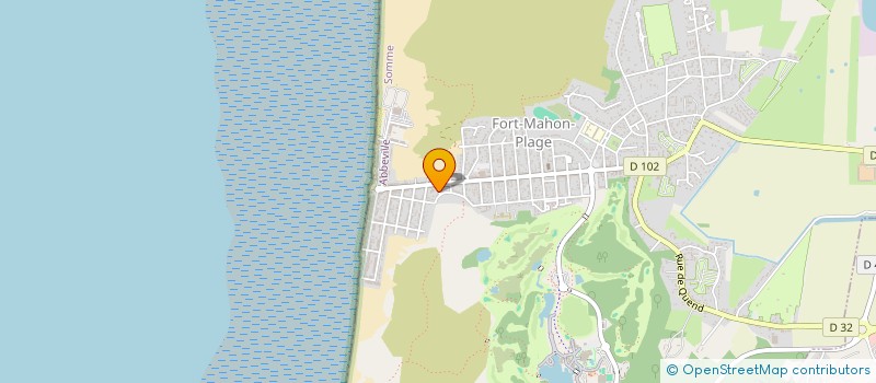 localisation de l'entreprise MONSIEUR JEAN-MICHEL QUITTELIER  FORT-MAHON-PLAGE