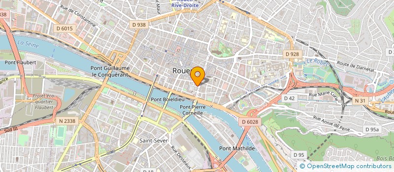 localisation de l'entreprise MONSIEUR JEAN-MICHEL RABAUD à ROUEN