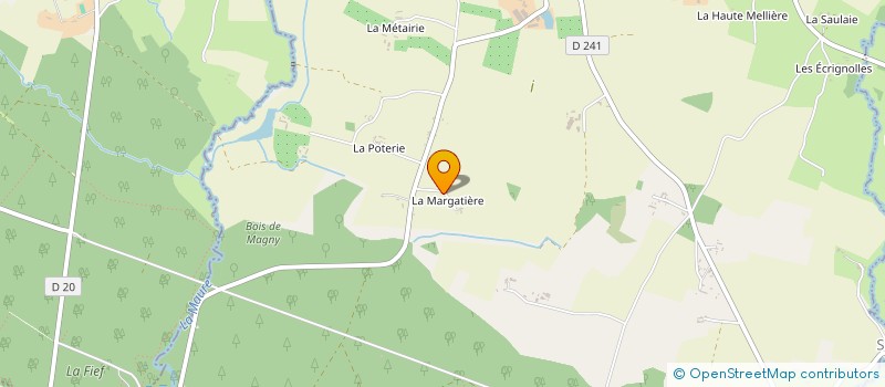 localisation de l'entreprise MONSIEUR JEAN-MICHEL RABINEAU à MAGNY LE DESERT