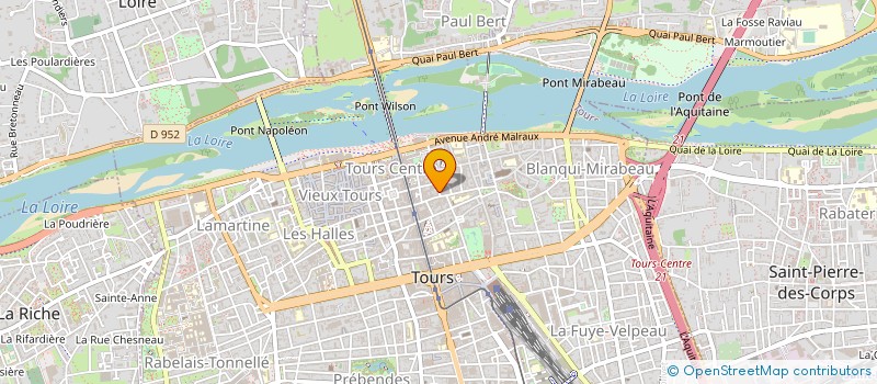 localisation de l'entreprise MONSIEUR JEAN-MICHEL RAFIN à TOURS