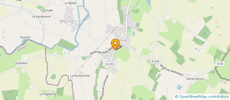 localisation de l'entreprise MONSIEUR JEAN-MICHEL RAGOT à HELOUP