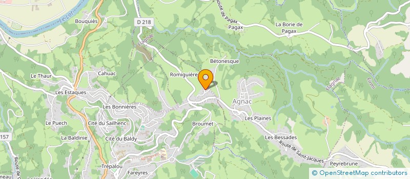 localisation de l'entreprise MONSIEUR JEAN-MICHEL RAMBAUT  DECAZEVILLE