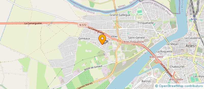 localisation de l'entreprise MONSIEUR JEAN-MICHEL RAMBIER  ARLES