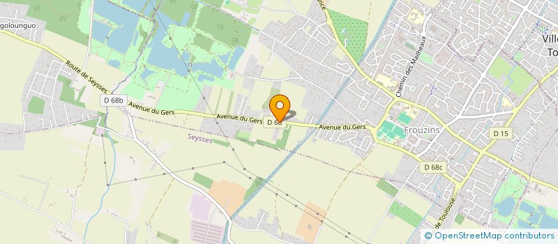 localisation de l'entreprise MONSIEUR JEAN-MICHEL RAOUL  FROUZINS