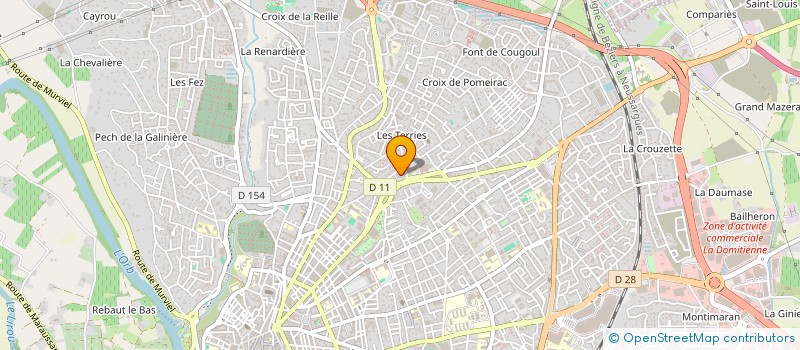 localisation de l'entreprise MONSIEUR JEAN MICHEL REAL à BEZIERS