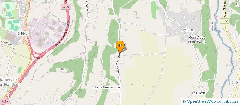 localisation de l'entreprise MONSIEUR JEAN-MICHEL REBOURG  ABLON