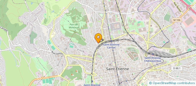 localisation de l'entreprise MONSIEUR JEAN MICHEL REY  SAINT-ETIENNE