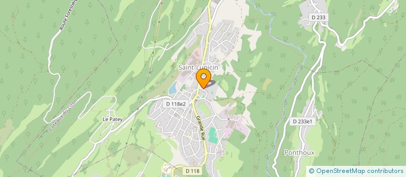 localisation de l'entreprise MONSIEUR JEAN-MICHEL REYBIER  COTEAUX DU LIZON