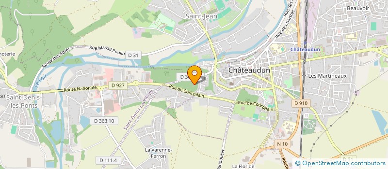 localisation de l'entreprise MONSIEUR JEAN-MICHEL RICARD à CHATEAUDUN