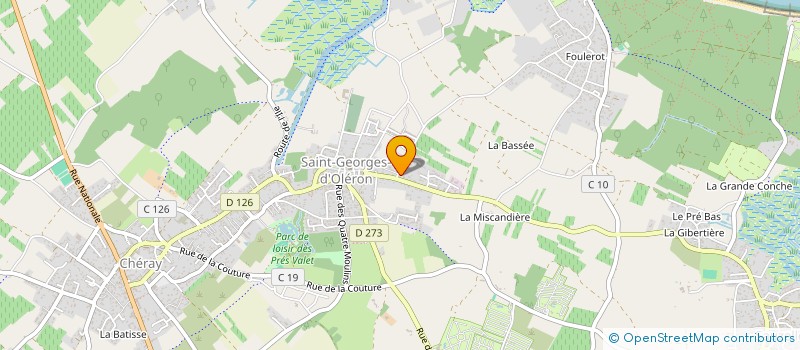 localisation de l'entreprise MONSIEUR JEAN-MICHEL RICHARD  SAINT-GEORGES-D'OLERON