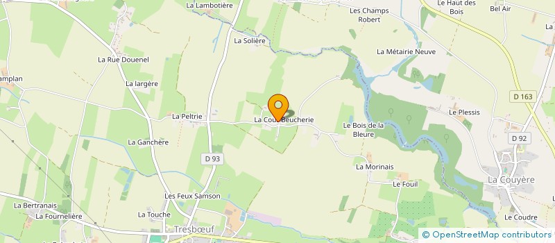 localisation de l'entreprise MONSIEUR JEAN-MICHEL RICHARD  TRESBUF