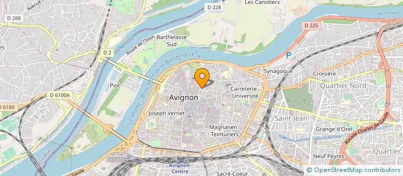 localisation de l'entreprise MONSIEUR JEAN MICHEL RIERA à AVIGNON