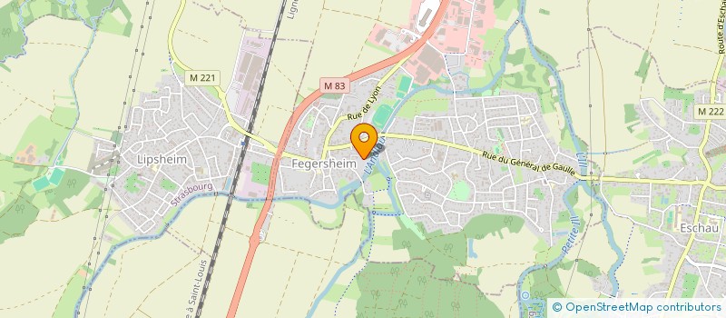 localisation de l'entreprise MONSIEUR JEAN-MICHEL RIETSCH  FEGERSHEIM