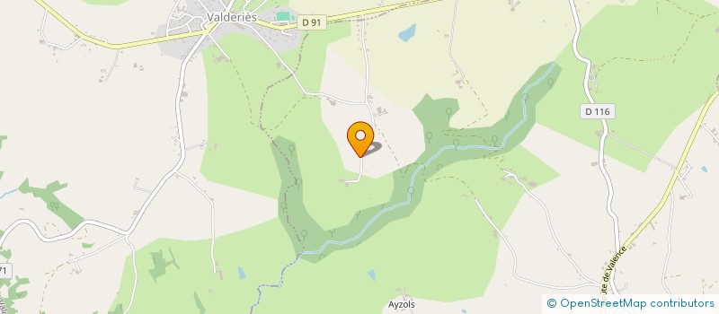 localisation de l'entreprise MONSIEUR JEAN MICHEL RIEUNAUD  SAINT-JEAN-DE-MARCEL