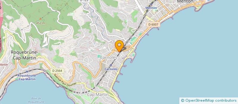 localisation de l'entreprise MONSIEUR JEAN MICHEL RIZZARDI à ROQUEBRUNE-CAP-MARTIN