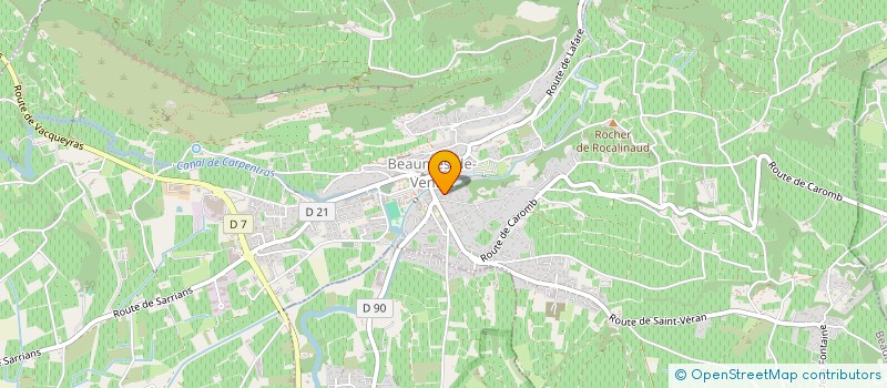 localisation de l'entreprise MONSIEUR JEAN MICHEL ROBERT  BEAUMES-DE-VENISE