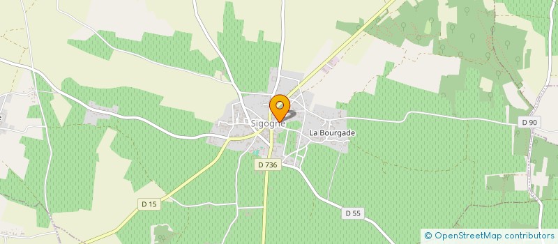 localisation de l'entreprise MONSIEUR JEAN-MICHEL ROBERT à SIGOGNE