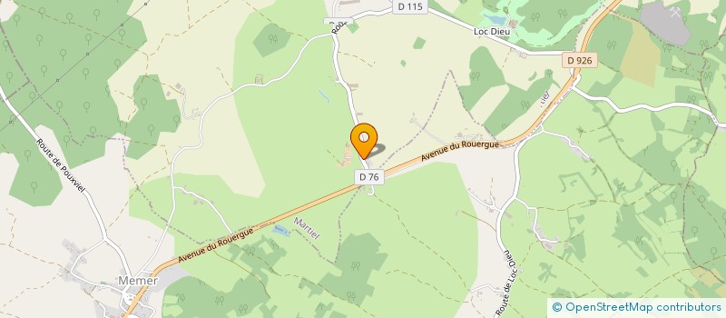 localisation de l'entreprise MONSIEUR JEAN MICHEL RODRIGUEZ  MARTIEL