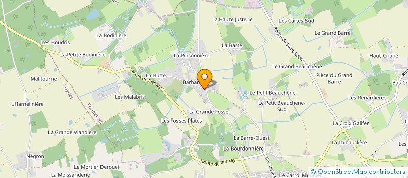 localisation de l'entreprise MONSIEUR JEAN MICHEL ROGER à FONDETTES