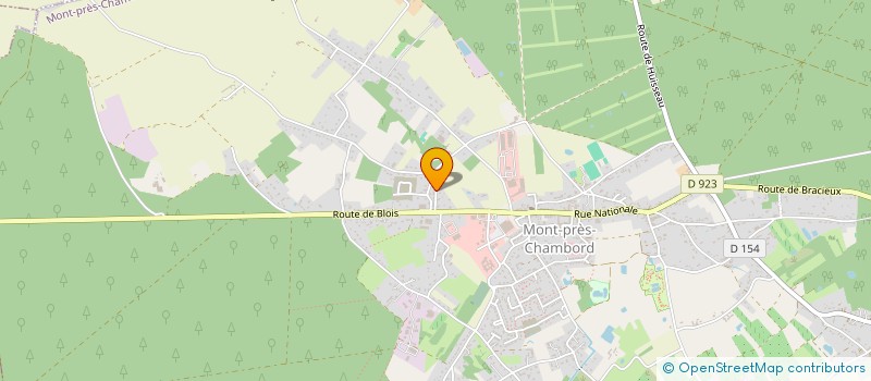 localisation de l'entreprise MONSIEUR JEAN-MICHEL ROGER  FONTAINES-EN-SOLOGNE