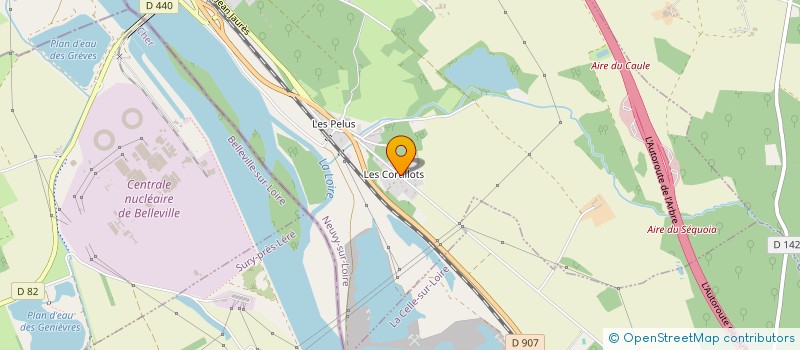 localisation de l'entreprise MONSIEUR JEAN-MICHEL ROLLAND à NEUVY-SUR-LOIRE