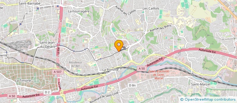 localisation de l'entreprise MONSIEUR JEAN-MICHEL ROUX à MARSEILLE