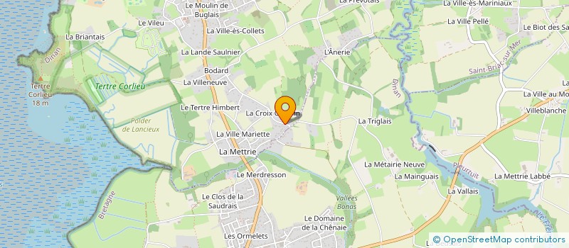localisation de l'entreprise MONSIEUR JEAN-MICHEL RUELLE à LANCIEUX