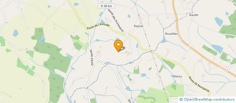 localisation de l'entreprise MONSIEUR JEAN-MICHEL SALVADOR  MONTPEZAT-DE-QUERCY