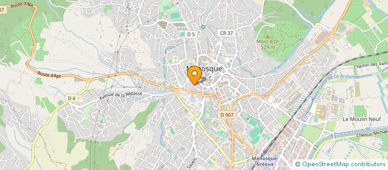 localisation de l'entreprise MONSIEUR JEAN-MICHEL SANTIAGO à MANOSQUE