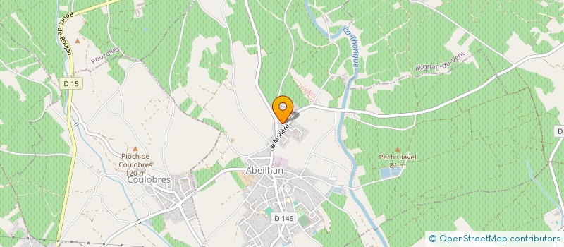 localisation de l'entreprise MONSIEUR JEAN MICHEL SANTIAGO  MONTBLANC