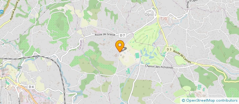 localisation de l'entreprise MONSIEUR JEAN-MICHEL SAUTERON  CHATEAUNEUF-GRASSE