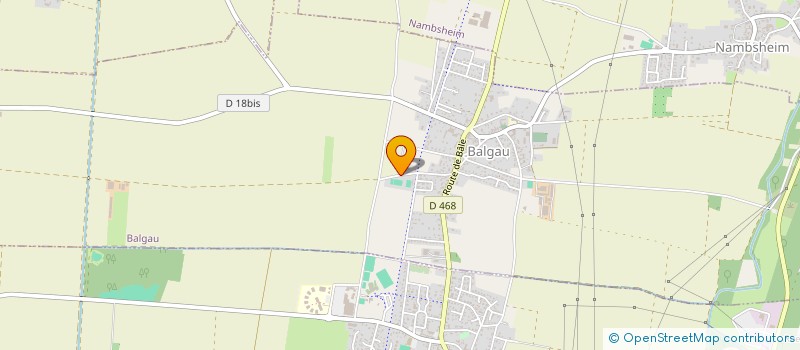 localisation de l'entreprise MONSIEUR JEAN-MICHEL SCHELCHER  BALGAU