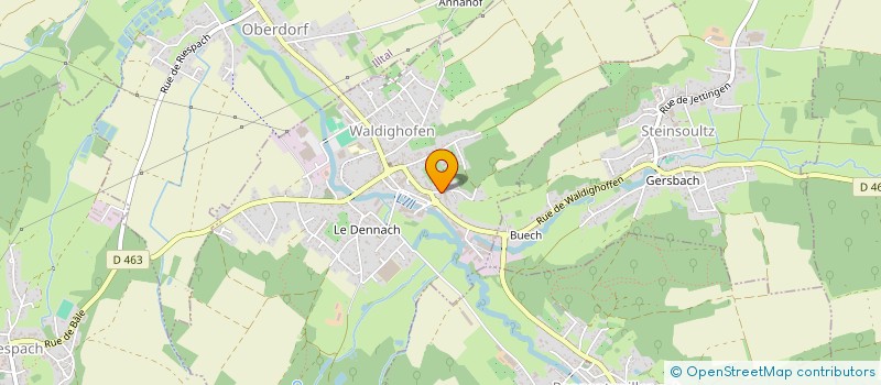 localisation de l'entreprise MONSIEUR JEAN-MICHEL SCHOLLER  STEINSOULTZ