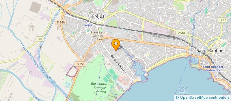 localisation de l'entreprise MONSIEUR JEAN-MICHEL SCOCOZZA à FREJUS