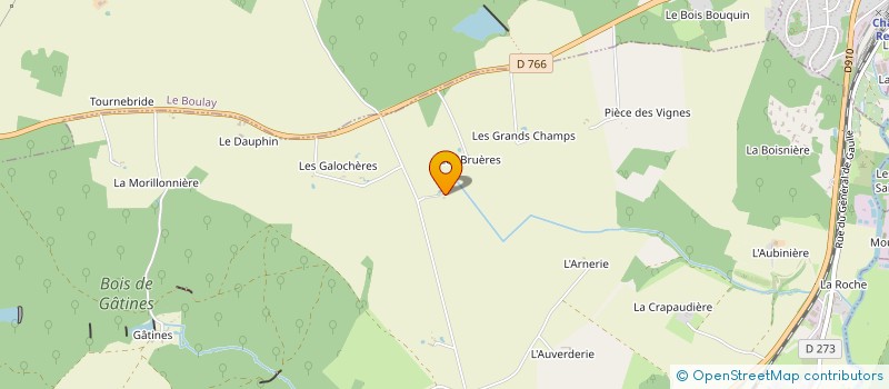 localisation de l'entreprise MONSIEUR JEAN-MICHEL SEDILLEAU  MONTHODON